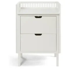 Wickelkommode mit Schubladen FSC™ classic weiß^Sebra Outlet