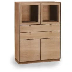 Highboard 923 Eiche natur geölt^Skovby Best