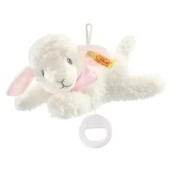 Träum Süß Lamm Spieluhr 25cm weiß^Steiff Sale