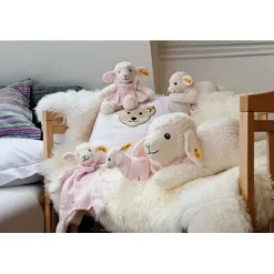 Träum Süß Lamm Spieluhr 25cm weiß^Steiff Sale