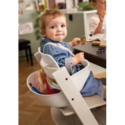 Aktions-Set Tripp Trapp weiß transparent + Babyset² weiß^Stokke® Sale