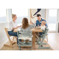 Aktions-Set Tripp Trapp Storm grey + Babyset² Storm grey^Stokke® Hot