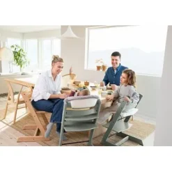 Aktions-Set Tripp Trapp Storm grey + Babyset² Storm grey^Stokke® Hot