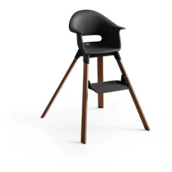 Clikk™ Hochstuhl schwarz / Warm Brown 552009^Stokke® Hot