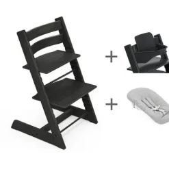 Mega Set Tripp Trapp Eiche + Babyset² + Newbornset^Stokke® Outlet