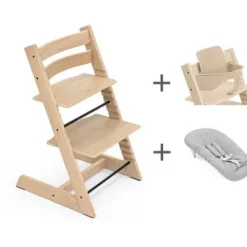 Mega Set Tripp Trapp Eiche + Babyset² + Newbornset^Stokke® Online