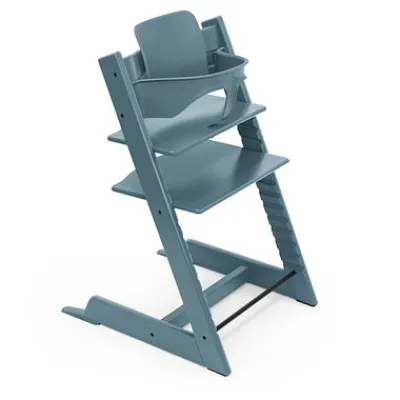 Mega Set Tripp Trapp Fjord blue + Babyset Fjord blue + Newbornset^Stokke® Outlet