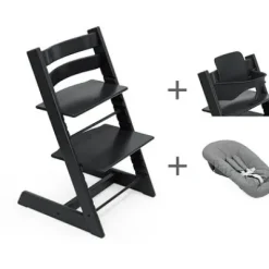 Mega Set Tripp Trapp + Babyset² + Newbornset anthrazit^Stokke® Best