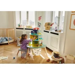 MuTable™ V2 Tisch mit Stuhl White^Stokke®