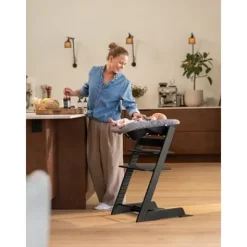 TRIPP TRAPP® Hochstuhl Eiche schwarz 495202^Stokke® Hot