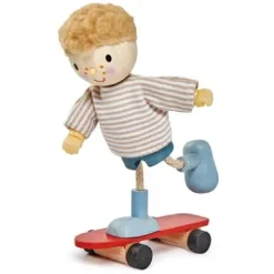 Puppe Edward & Skateboard 7508145^Tender Leaf Toys Outlet