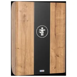 KAWAmidi Wickeltisch modern and slim anthrazit/Eiche Dekor/anthrazit^Timkid