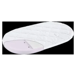 Matratze brise light für Stubenkorb 70x37 cm^Träumeland Best