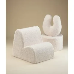 Hocker Cream White W597720^Wigiwama
