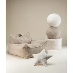 Hocker Cream White W597720^Wigiwama