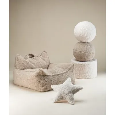 Hocker Cream White W597720^Wigiwama