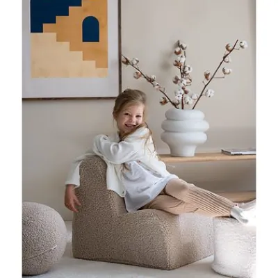 Hocker Cream White W597720^Wigiwama